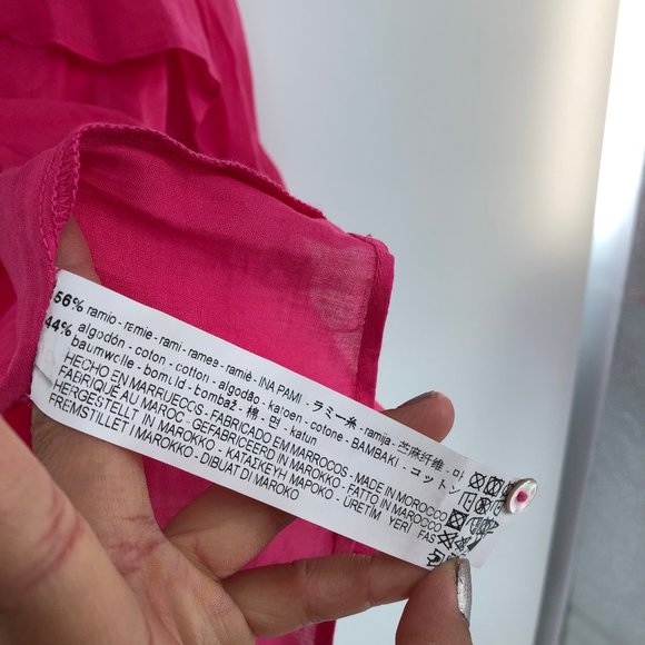 Zara Princess-like V-Neck Button Down Blouse - Picture 10 of 10